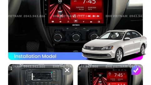 Trải nghiệm âm thanh DSP 32 kênh trên màn hình Gotech GT8 Max Volkswagen Jetta 2011 - 2018